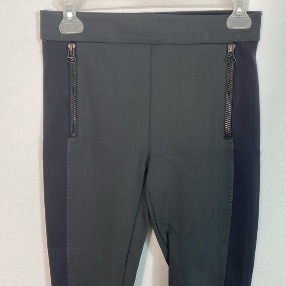 James Perse Y/OSEMITE Scuba Black and Gray Zippered Leggings size 1 small - Picture 2 of 15